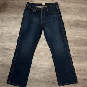 Men's Wrangler Dark Blue Jeans
